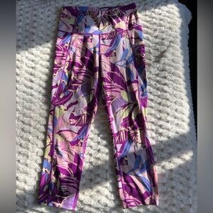 Avia Abstract Pink and Purple Leggings